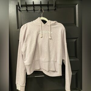 Cropped adidas hoodie